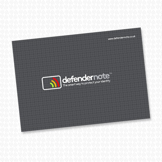 Defender Note - A5 Sized