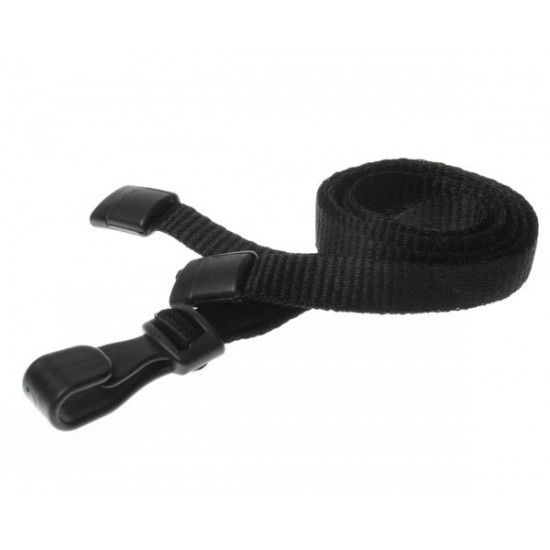 Breakaway 10mm Lanyards with Flat Plastic J Clip (Pack of 100) Breakaway 10mm Lanyards with Flat Plastic J Clip (Pack of 100)