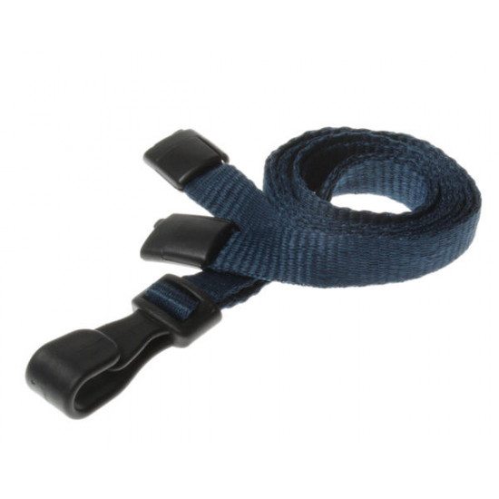 Breakaway 10mm Lanyards with Flat Plastic J Clip (Pack of 100)