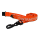 Pre-Printed Contractor Lanyards with Plastic J Clip (Pack of 100)