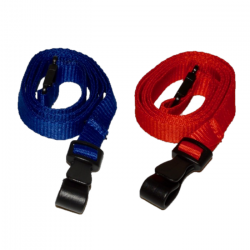 Antimicrobial 10mm Lanyards with Flat Plastic J Clip (Pack of 100) Antimicrobial 10mm Lanyards with Flat Plastic J Clip (Pack of 100)