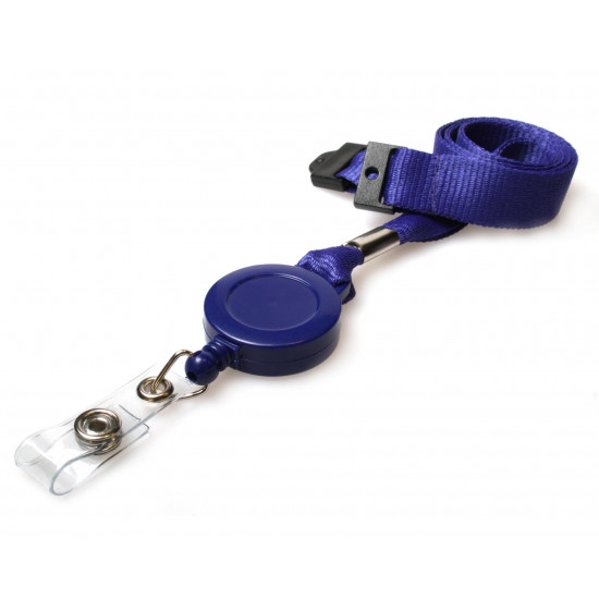 Breakaway 15mm rPET Lanyards with Card Reel (Pack of 100) Breakaway 15mm rPET Lanyards with Card Reel (Pack of 100)