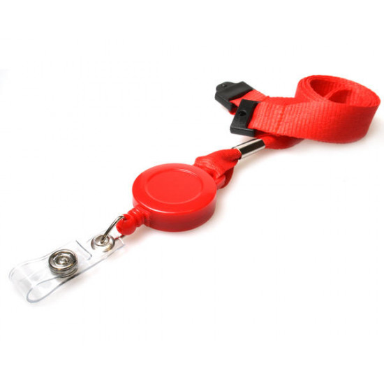 Breakaway 15mm rPET Lanyards with Card Reel (Pack of 100)