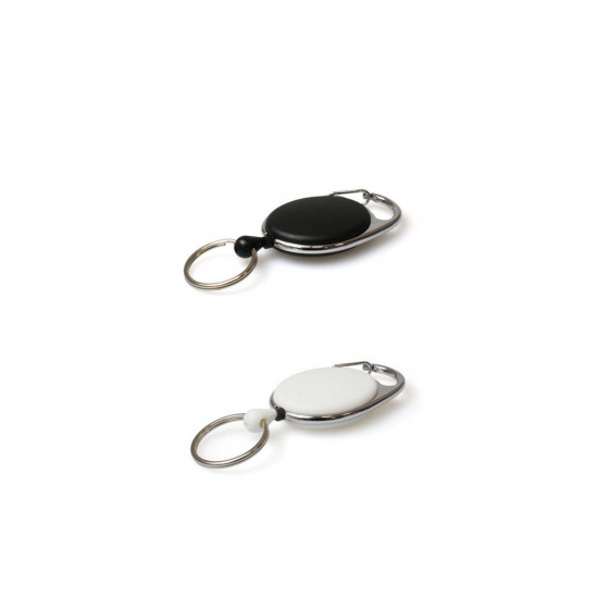 Carabiner Card Reels with Key Ring (Pack of 100) Carabiner Card Reels with Key Ring (Pack of 100)