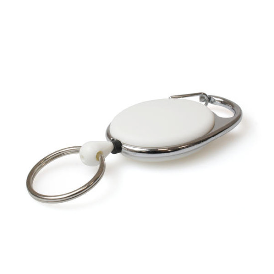 Carabiner Card Reels with Key Ring (Pack of 100)