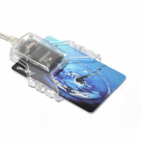 Gemalto IDBridge CT30 (voorheen geschilderd PC USB TR) chipkaartlezer met 1,5 m USB-kabel in gepatenteerd design/digitale signatuur Gemalto IDBridge CT30 (voorheen geschilderd PC USB TR) chipkaartlezer met 1,5 m USB-kabel in gepatenteerd design/digitale signatuur