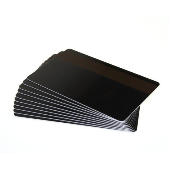 High Grade Pre-Printed PVC Cards with Hi-Co 2,750oe Magstripe, 760 Micron (Pack of 100) - Choose Your Colour