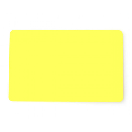 High Grade Pre-Printed PVC Cards, 760 Micron (Pack of 100) - Choose Your Colour