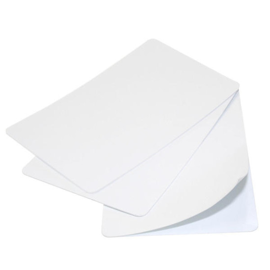 High Grade Self-Adhesive White Cards - 480 Thickness (Pack of 100)