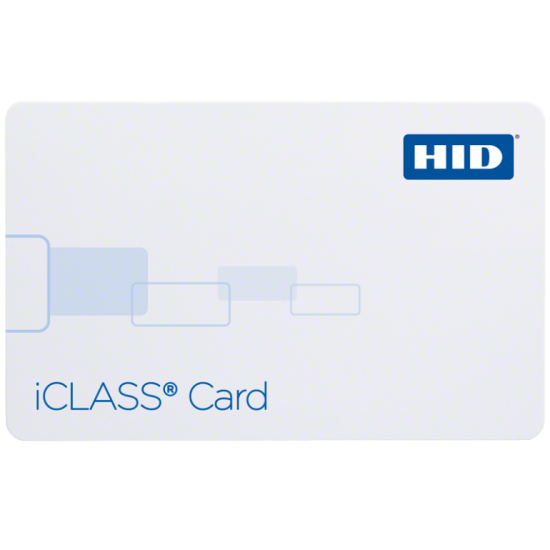 HID® iCLASS® 2K/2 Card with Hi-Co Mag - 2000CG1NV - Unprogrammed