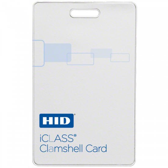 HID® iCLASS® 2k/2 Clamshell - 2080PGSMV (Enter Site Code & Number)
