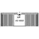 Alien Higgs H3 Non-Metal Adhesive Paper Labels/Stickers (non-metal) AZ9620, 14.7 x 31mm - 1.67m read range