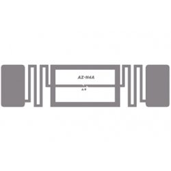 Impinj Monza 4QT Non-Metal Adhesive Paper Labels/Stickers (AZ-H4A), 21.5 x 75mm - 9.8m read range Impinj Monza 4QT Non-Metal Adhesive Paper Labels/Stickers (AZ-H4A), 21.5 x 75mm - 9.8m read range