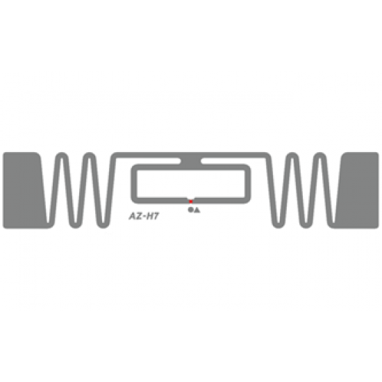 NXP Ucode 7 Non-Metal Self-Adhesive Labels/Stickers (AZ-H7), 18 x 74mm - 7m read range