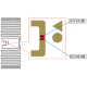 NXP Ucode 8 Dry Inlay (AZ-M89), 16 x 42mm - 6.5m read range