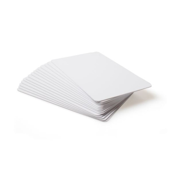 HID® 081754 UltraCard 30 mil, 760 micron Blank White Cards (Pack of 500)