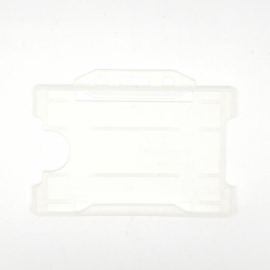 Evohold® Antimicrobial Single Sided ID Card Holders - Horizontal (Pack of 100)