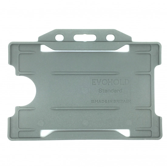 Evohold® Antimicrobial Single Sided ID Card Holders - Horizontal (Pack of 100)