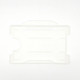 Evohold® Biodegradable Single Sided ID Card Holders - Horizontal (Pack of 100)