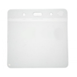 Clear Flexible Vinyl Wallets - Horizontal - 102mm (Pack of 100)