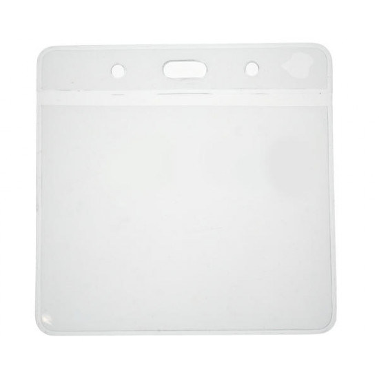 Clear Flexible Vinyl Wallets - Horizontal - 92mm (Pack of 100)