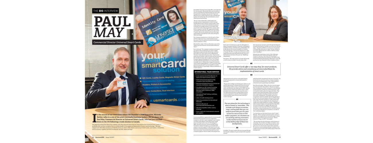THE BIG INTERVIEW IN THE BUSINESS LIFE -PAUL MAY