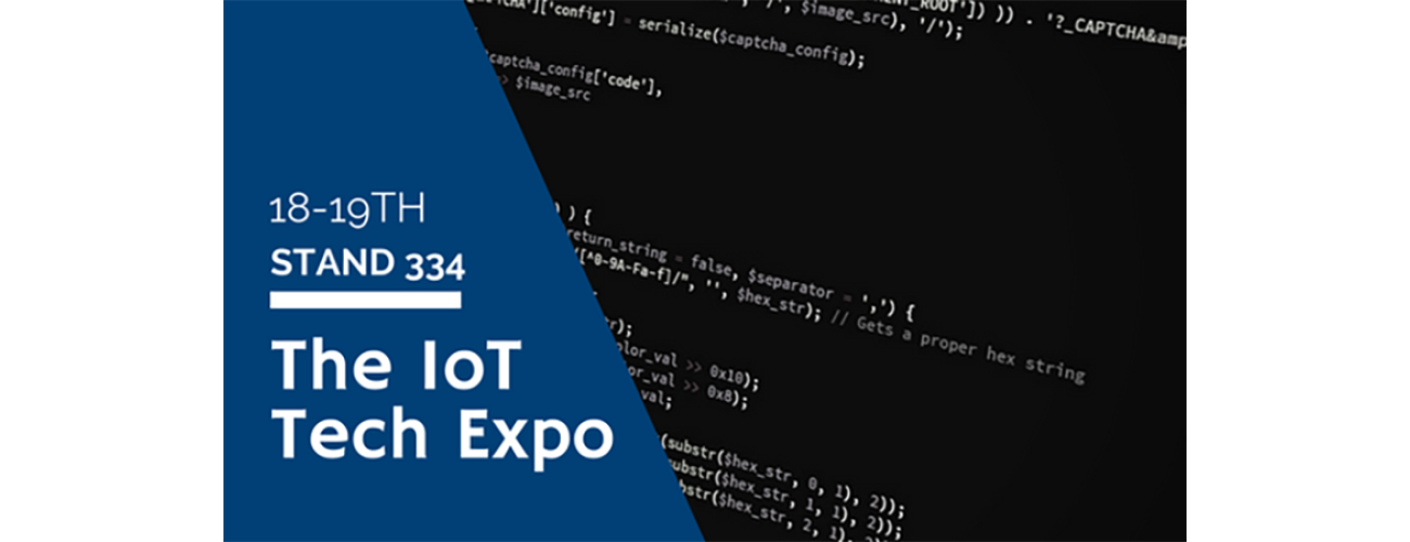 THE IOT TECH EXPO 2018, COME VISIT US!