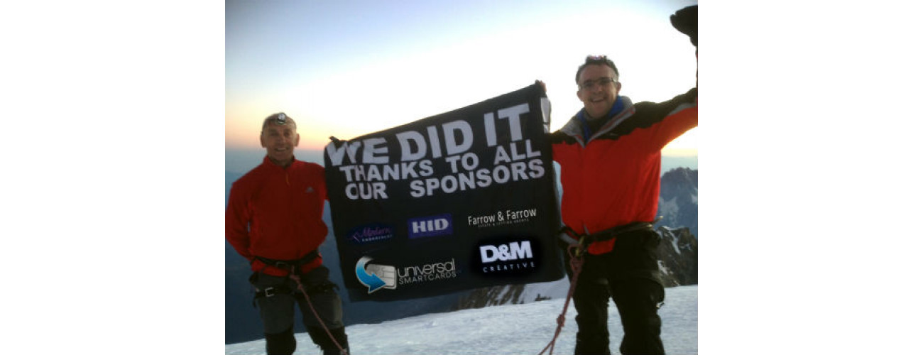 RUGBY PLAYERS CLIMB MONT BLANC! RUGBY PLAYERS CLIMB MONT BLANC!