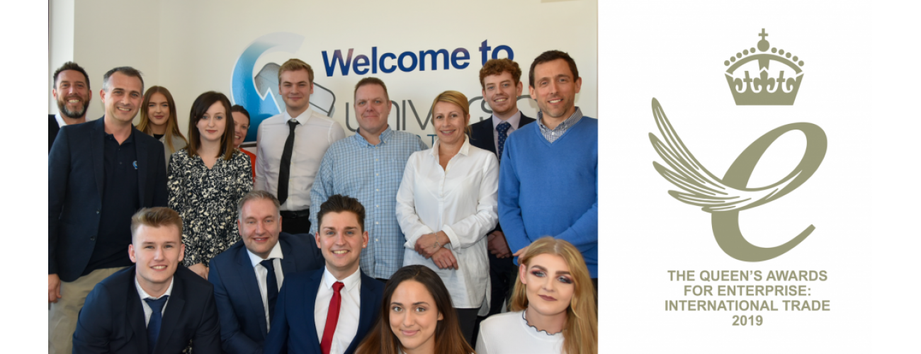 UNIVERSAL SMART CARDS WINS QUEEN'S AWARD FOR INTERNATIONAL TRADE UNIVERSAL SMART CARDS WINS QUEEN'S AWARD FOR INTERNATIONAL TRADE