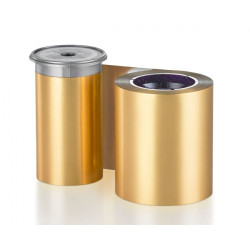 Entrust 525900-015 Monochrome Metallic Gold Ribbon - 1500 Prints Entrust 525900-015 Monochrome Metallic Gold Ribbon - 1500 Prints