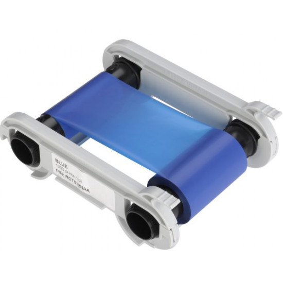 Evolis RCT012NAA Blue Monochrome Printer Ribbon (1000 Prints)